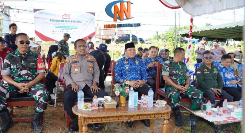 Peletakan Batu Pertama Koperasi Merah Putih di Desa Bahitom Tandai Awal Gerakan Ekonomi Baru