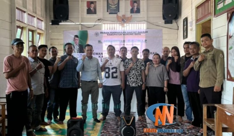Johansyah Serap Aspirasi Warga Tumbang Masao pada Reses Masa Sidang III DPRD Murung Raya